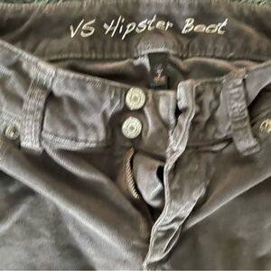 Victoria's Secret Gray corduroy Boot Cut Pants.